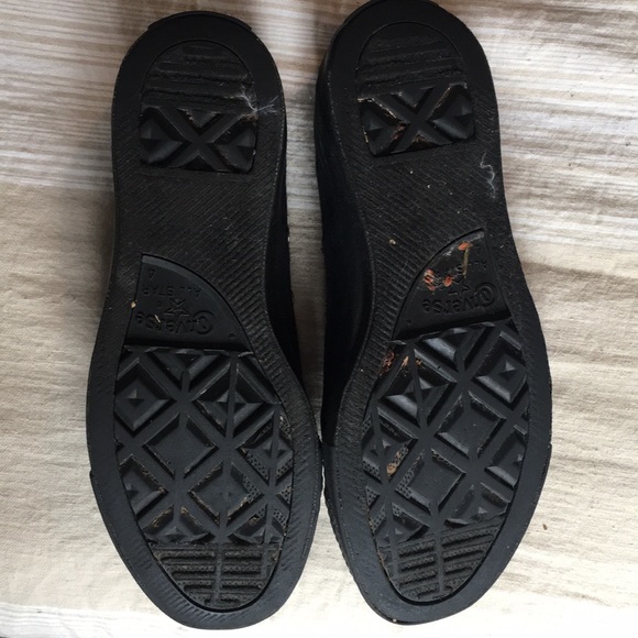 Black on black Converse - Picture 3 of 4
